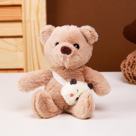Мягкая игрушка «Медвежонок», 11 см, цвета МИКС