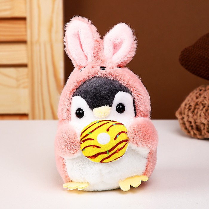 Мягкая игрушка «Пингвинчик в костюме», 11 см, МИКС - Фото 1