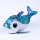 Мягкая игрушка «Дельфинчик», 23 см, цвет синий - Фото 5