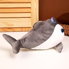 Мягкая игрушка «Акула», 25 см, цвет серый - Фото 3