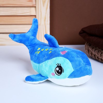 Мягкая игрушка «Дельфинчик», 28 см, цвет синий