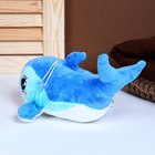 Мягкая игрушка «Дельфинчик», 28 см, цвет синий - Фото 3