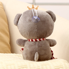 Мягкая игрушка «Медведь», 18 см, серая - Фото 4