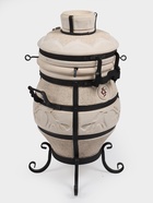 Тандыр «СамОбжар» с откидной крышкой, h=98 см, d=52 см, 97 кг, 12 шампуров, кочерга, совок - Фото 3