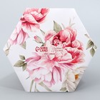 Аквабокс для цветов «Цветы», 16.5 х 16.5 х 16.5 см - фото 22920349