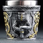 Стопка в стиле средневековья «Рыцарь», 60 мл, 6.3×6.3 см, нержавеющая сталь - Фото 3