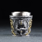 Стопка в стиле средневековья «Рыцарь», 60 мл, 6.3×6.3 см, нержавеющая сталь - Фото 3