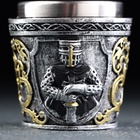 Стопка в стиле средневековья «Рыцарь», 60 мл, 6.3×6.3 см, нержавеющая сталь - Фото 9