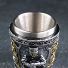 Стопка в стиле средневековья «Рыцарь», 60 мл, 6.3×6.3 см, нержавеющая сталь - Фото 10