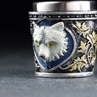 Стопка «Белый волк», 60 мл, 6×6,5×6,3 см - фото 809488594