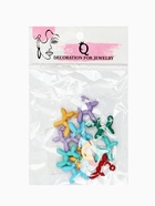 Подвеска "Собачка", набор 10шт, цвет МИКС - фото 809277268