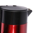 УЦЕНКА Чайник электрический Viconte VC-3315,пластик,колба металл,1.8 л,2200 Вт,красно-чёрный - Фото 1