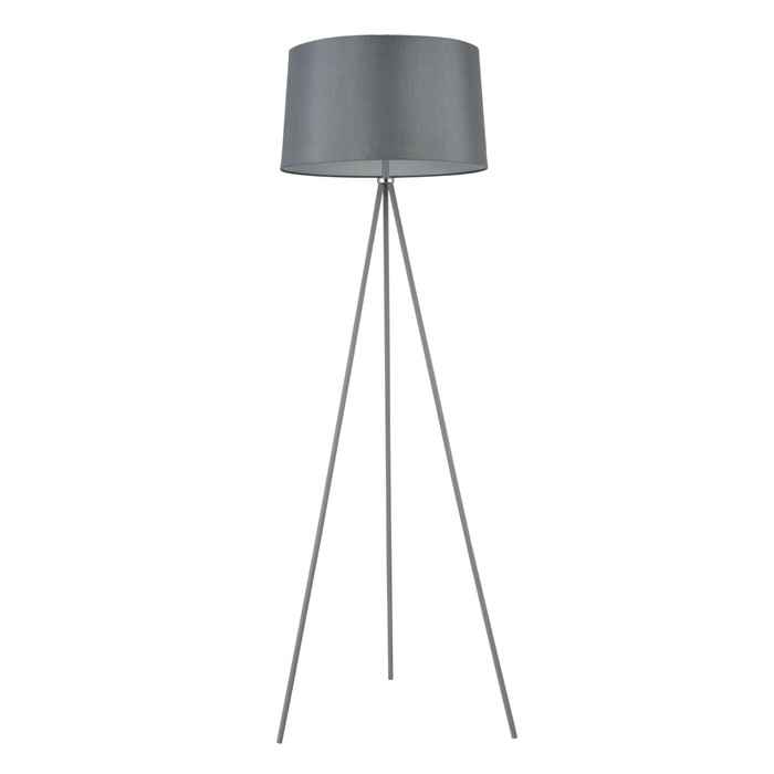 Напольный светильник (торшер) Bonita, 1xE27, цвет серый - Фото 1