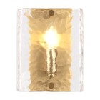 Настенный светильник (бра) Fresco, 1xE14, цвет латунь - фото 297168475