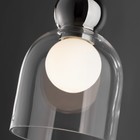Подвесной светильник Focus, 1xG9, цвет хром - Фото 6