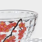 Салатник «Веточка сакуры», стеклянный, 250 мл 9888700