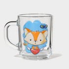 Кружка «Верные друзья», стеклянная, 200 мл, рисунок МИКС 9888708