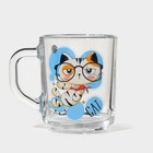 Кружка «Верные друзья», стеклянная, 200 мл, рисунок МИКС 9888708