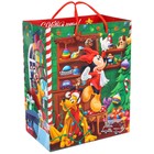 Пакет ламинат вертикальный, "Новогодняя почта", 18 x 23 x 11,5 см, Микки Маус и его друзья - Фото 3