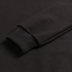 Толстовка женская, цвет чёрный, размер 44 - фото 71716
