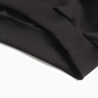 Толстовка женская, цвет чёрный, размер 44 - фото 71718