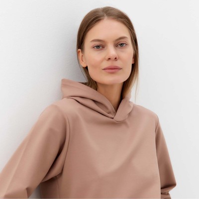 Толстовка женская Tusi, бежевая, размер 50