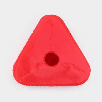 Молд для заливки шоколада Выдумщики «Тройник розочки», силикон, 5.7×5.7×4.5 см, красный