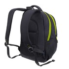 Рюкзак молодежный 45 х 32 х 16 см, эргономичная спинка, + мешок, TORBER CLASS X, чёрный/зелёный T5220-22-BLK-GRN-M - Фото 3
