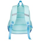 Рюкзак молодежный 35,5 х 25 х 12 см, эргономичная спинка, + мешок, TORBER CLASS X Mini, зелёный T1801-23-Grn - Фото 4