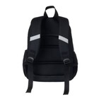 Рюкзак молодежный 35,5 х 25 х 12 см, эргономичная спинка, + мешок, TORBER CLASS X Mini, чёрный/серый T1801-23-Bl-G - Фото 4