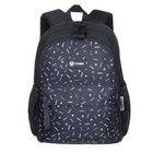 Рюкзак молодежный 35,5 х 25 х 12 см, эргономичная спинка, + мешок, TORBER CLASS X Mini, чёрный/серый T1801-23-Bl-G - Фото 7