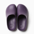 Галоши-сабо женские «Алва» цвет баклажан, размер 36 - Фото 2