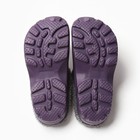 Галоши-сабо женские утепленные «Монтана» цвет баклажан, размер 36 - Фото 3