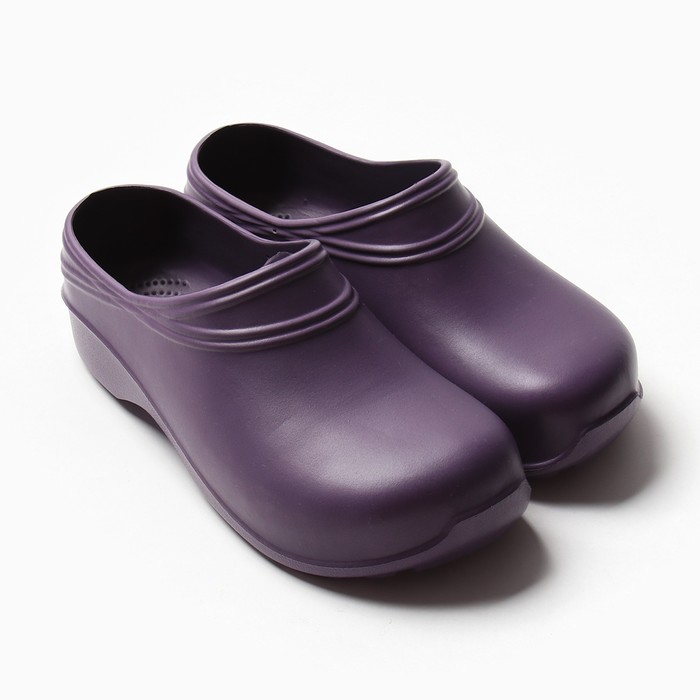 Галоши женские «КОРО», размер 39, фиолетовые - Фото 1