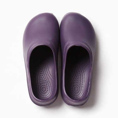 Галоши женские "КОРО" цвет баклажан, размер 40