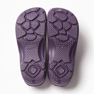 Галоши женские "КОРО" цвет баклажан, размер 40