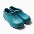 Галоши женские утепленные «Лейви» цвет изумруд/изумруд, размер 41 - Фото 3