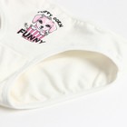 Трусы для девочки, цвет белый, рост 110-122 см - фото 24702290