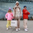 Ветровка детская с капюшоном MINAKU, красная, рост 122 см - Фото 6