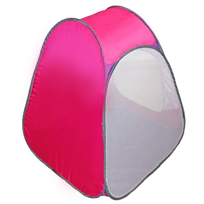 Палатка детская игровая «Радужный домик» 80 × 55 × 40 см, принт «Цветы на розовом»