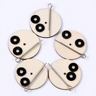 Крепления для суставов игрушек, диски 20 шт. по 4 см, шайбы 20 шт., шплинт 10 шт. - Фото 3