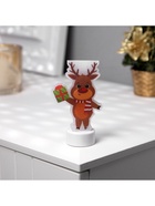 Световая картинка на подставке «Оленёнок», 11 см, 1 LED, от батареек, свечение тёплое белое - Фото 5