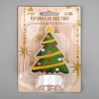 Световая картинка на подставке «Ёлочка», 11 см, 1 LED, от батареек, свечение тёплое белое - Фото 4