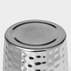 Ведро для льда «Чеканный», 5.2 л, 25×20×20.5 см, нержавеющая сталь, золотые ручки - Фото 7