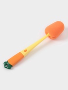 Ёршик - щётка для мытья посуды, с двумя дополнительными щетками, губка 5 см, длина 28 см, МИКС - Фото 1