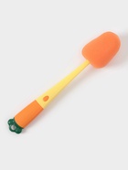 Ёршик - щётка для мытья посуды, с двумя дополнительными щетками, губка 5 см, длина 28 см, МИКС - Фото 2