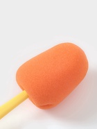 Ёршик - щётка для мытья посуды, с двумя дополнительными щетками, губка 5 см, длина 28 см, МИКС - Фото 5