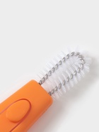 Ёршик - щётка для мытья посуды, с двумя дополнительными щетками, губка 5 см, длина 28 см, МИКС - Фото 6