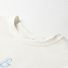 Комплект женский (футболка, шорты) MINAKU: SPORTY & STYLISH, экрю, размер 44 - фото 52470766