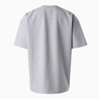 Футболка женская MINAKU OVERSIZE FIT: SPORTY & STYLISH цвет светло-серый, р-р 48 9843299 - фото 10955970